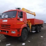 фото Манипулятор Soosan 746L на шасси KАМA3 43118