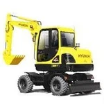 фото Экскаватор колесный HYUNDAI R-55W-7 (ковш 0,18 куб.м.)