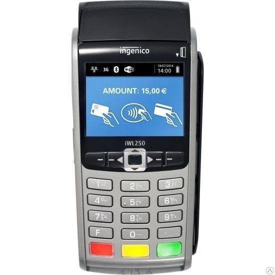 Фото POS-терминал Ingenico iWL250/251 GPRS CTLS