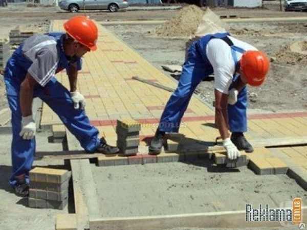 Фото УКЛАДКА БРУСЧАТКИ ПОД КЛЮЧ С ГАРАНТИЕЙ