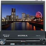 фото Автомобильная магнитола SUPRA SWM-777NV Navitel 1Din DVD c выездным монитор