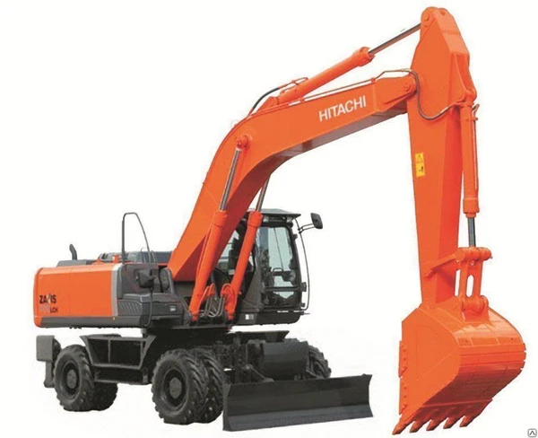 Фото Аренда экскаватора Hitachi ZX210W-3ковш 1,8 м3