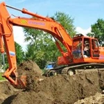 фото Планировка экскаватором FIAT KOBELCO EX 145W