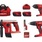 фото Аккумуляторный набор инструментов Hilti аккумулятор 3.3 TE 4-A+SFC 22-A+SIW 22-TA?