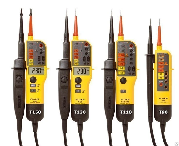 Фото Тестер Fluke T130 (дисплей)