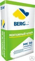 Фото МК 30 ГАЗОБЕТОН Зимний Монтажный клей BERGhome