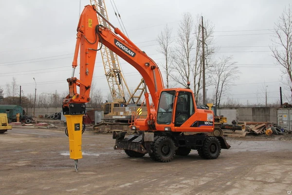 Фото Нанять гидромолот на базе Doosan 225