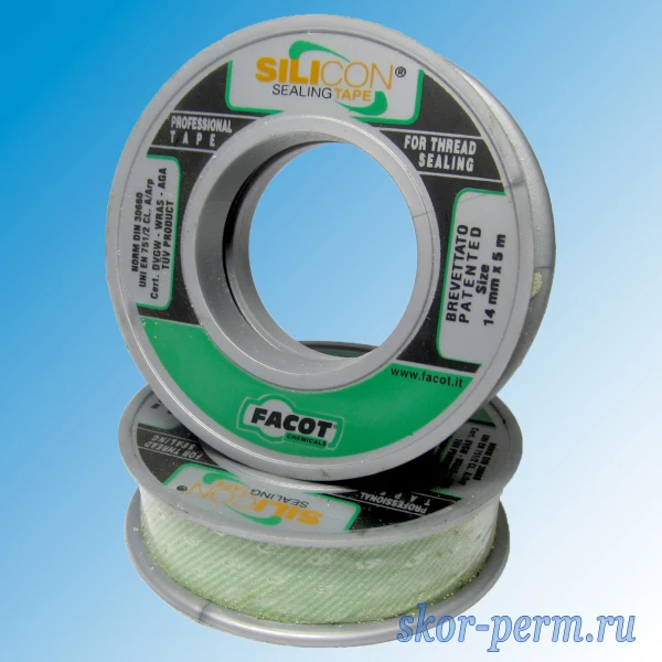 Фото Лента уплотнительная SILIKON SEALING TAPE 14 мм*15м