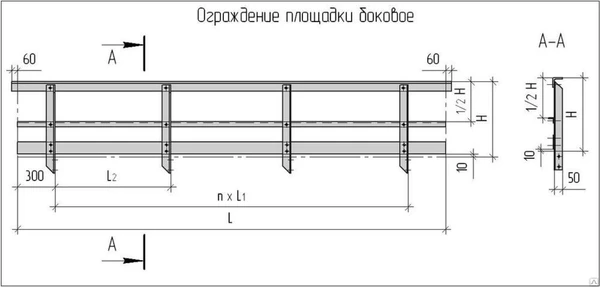 Фото Ограждение площадок ОПБ и ОПТ