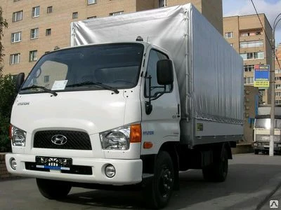 Фото Hyundai HD 78 бортовая грузовая тент