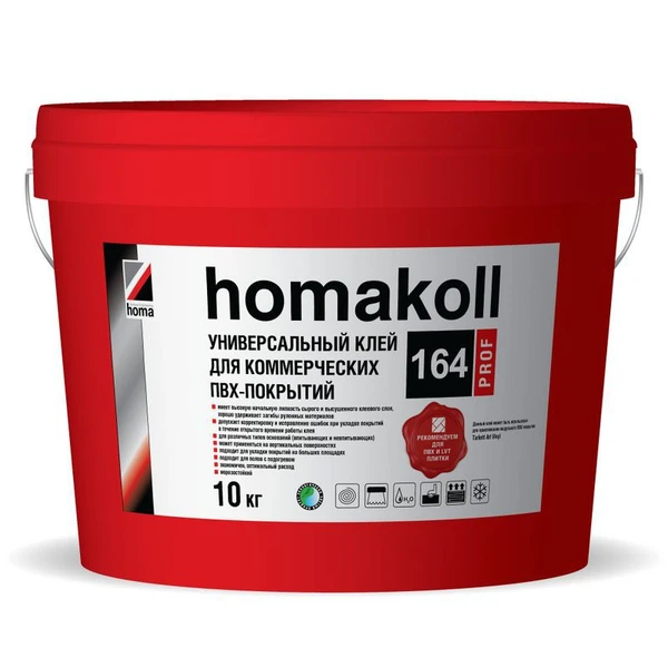 Фото Клей Homakoll 164 Prof 10 кг