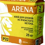 фото Клей Arena P22 для блоков 25 кг