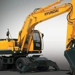 фото Колесный экскаватор Hyundai R210W-9S