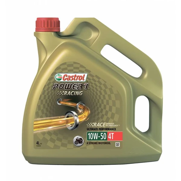 Фото Масло для мототехники Castrol POWER 1 RACING 4T 10W-50 (4л.) 157E4C