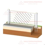 фото Перильное ограждение ПОД-2•1,1-02