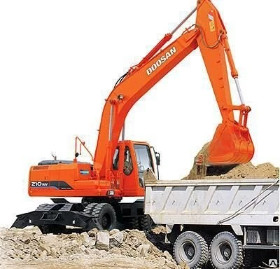 Фото Экскаватор колесный DOOSAN S210W-V