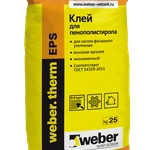 фото Клей weber.therm EPS для п/полистир. плит Weber-Vetonit