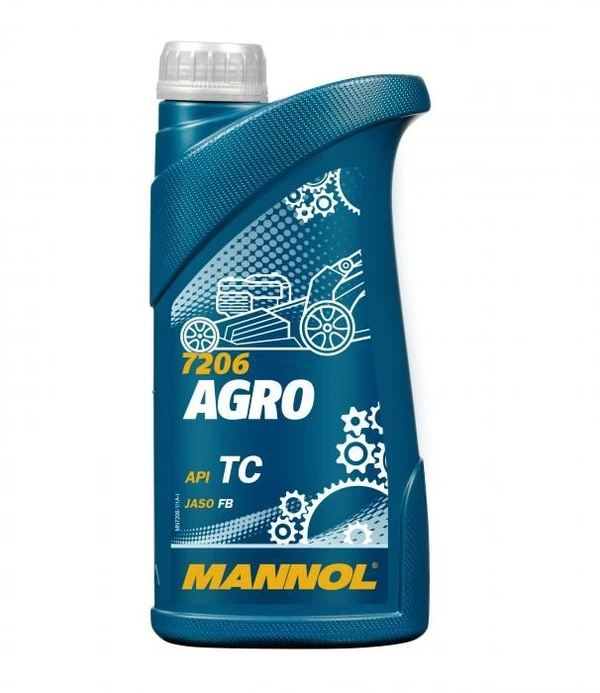 Фото Масло для содовой техники MANNOL 2-Takt AGRO TC (1л.) 1435