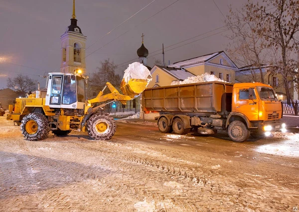 Фото Вывоз Снега Мусора Погрузка Чистка территорий