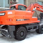 фото Колесный экскаватор Doosan DX160W