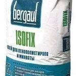 фото Клей для пенополистирола и минваты Bergauf Isofix, 25 кг