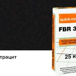 фото Затирка для швов quick-mix FBR 300 антрацит, 25 кг