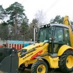 фото Аренда экскаватора-погрузчика New Holland LB90B, Зеленоград