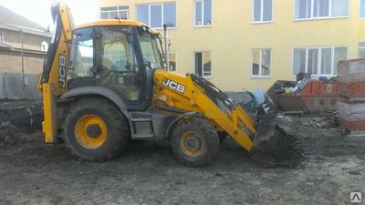 Фото Аренда экскаватора погрузчика JCB 3CX