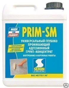 Фото Адгезионный грунт PRIM SM ПРИМ-СМ 5 кг