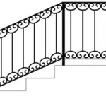 фото Кованые перила №8