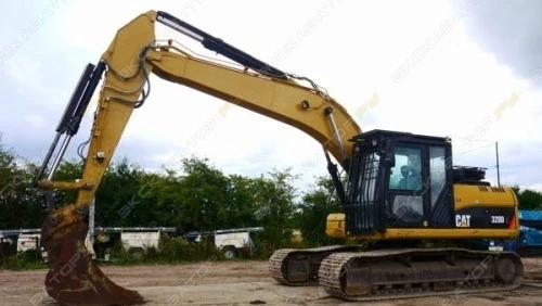 Фото Аренда гусеничного экскаватора Caterpillar 320, Санкт-Петербург