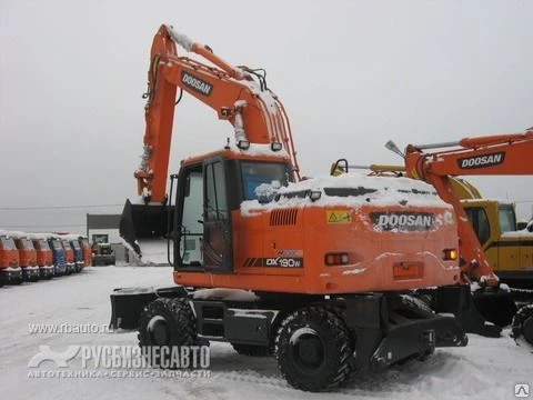 Фото Экскаватор колесный Doosan DX190W