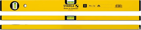 Фото Уровень STABILA тип 70, 150см. 02290 STABILA тип 70, 150см. 02290
в