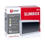 фото Щит ЩРН-П-10 "SlimBox" IP41 PROxima EKF sb-n-10