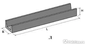 Фото Лотки железобетонные Л 6-8/2