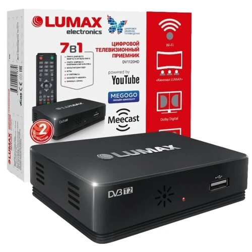 Фото TV-тюнер LUMAX DV-1120HD