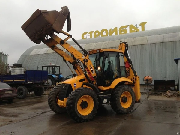 Фото Аренда экскаватора-погрузчика JCB 4CX