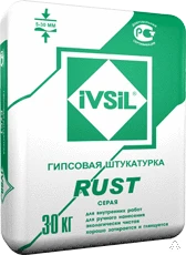 Фото Гипсовая штукатурка IVSIL RUST / ИВСИЛ РУСТ