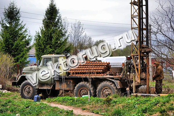 Фото Услуги бурильной машины