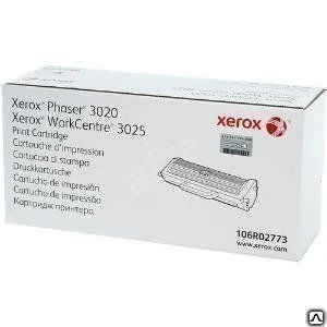 Фото Тонер-картридж Xerox 106R02773 для P3020/WC3025, 1.5K