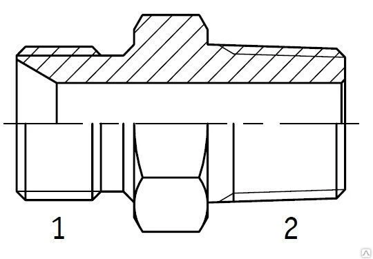 Фото Адаптеры BSP/NPT ш/ш (7022)