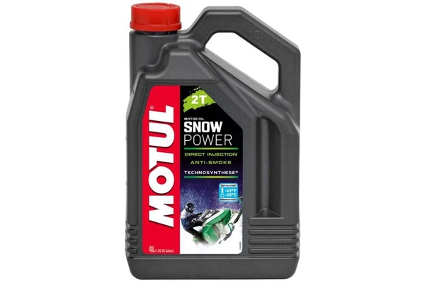 Фото МОТОРНОЕ МАСЛО для снегоходов  MOTUL SNOWPOWER 2T 4л