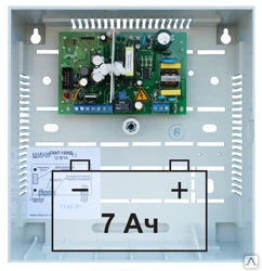 Фото Блок резервного питания Бастион СКАТ-1200Д пластиковый корпус