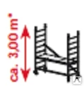 Фото Подмости Protec передвижные, рабочая высота 3м
