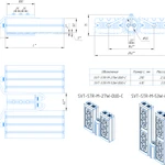 Фото №3 Промышленный прожектор Модуль SVT-STR-M-27Вт-45x140-DUO-С (с защитой от 380) 135 Лм/Вт 7290 Лм