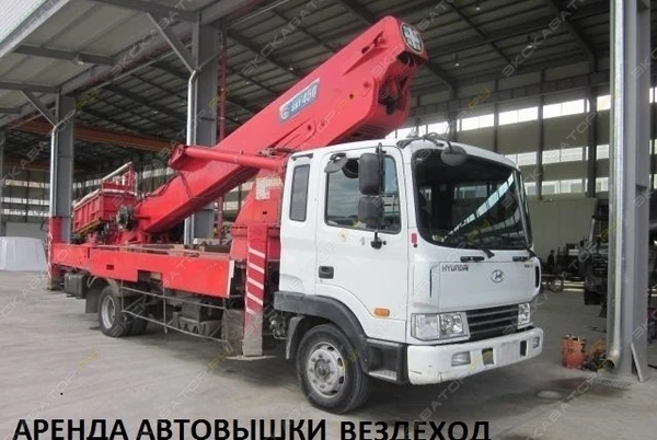 Фото Аренда автовышки (автогидроподъемника) Isuzu Elf 5.2 (автогидроподъемник), Уфа