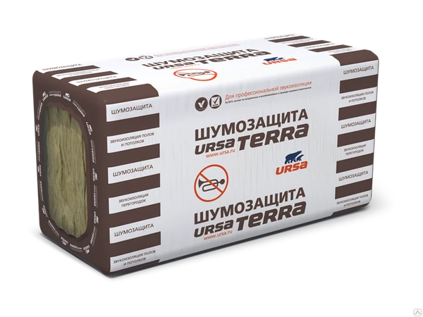 Фото Шумозащита УРСА ТЕРРА URSA Terra 34 PN (10) 1000-610-50