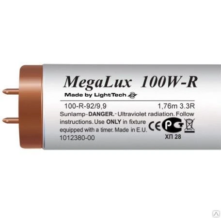 Фото Лампа для солярия MegaLux 100W 3,3 R