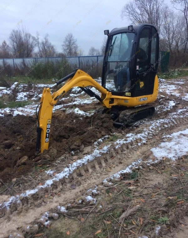 Фото Аренда мини-экскаватора JCB 8016, Санкт-Петербург