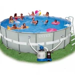 фото Каркасный бассейн Intex Ultra Frame Pool 549х132см 28332